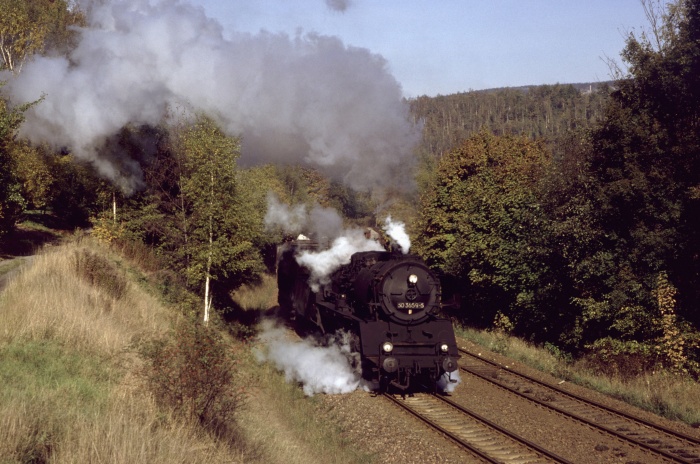 50 3659 mit Dg 54307 bei Schwarzenberg-Neuwelt, 24.10.1985